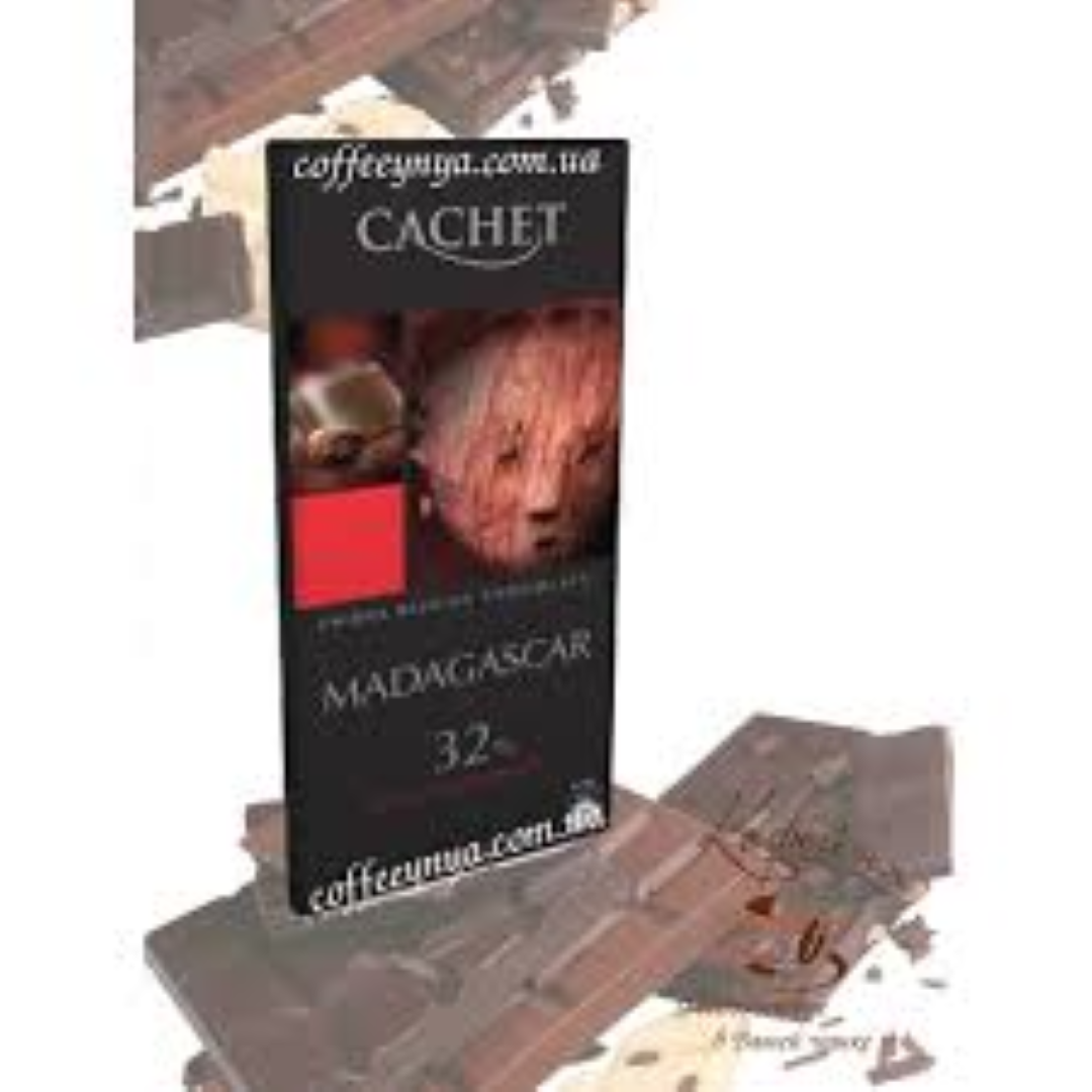 CACHET MILK CHOC MADAGASCAR 100G